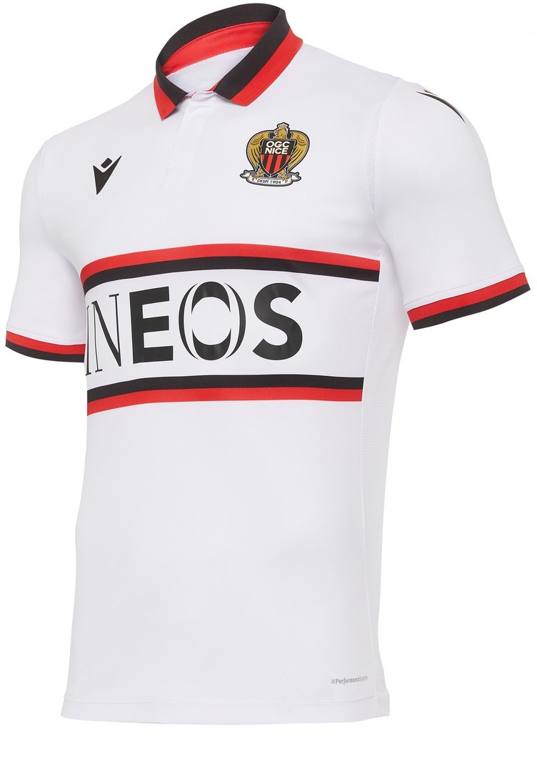 Camisa oficial Macron Nice 2020 2021 II jogador